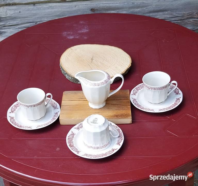 Filiżanki porcelanowe mlecznik śląskie sprzedam