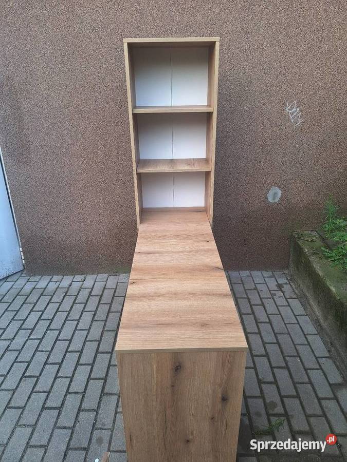 biurko z regałem 50cm Biurka Poznań
