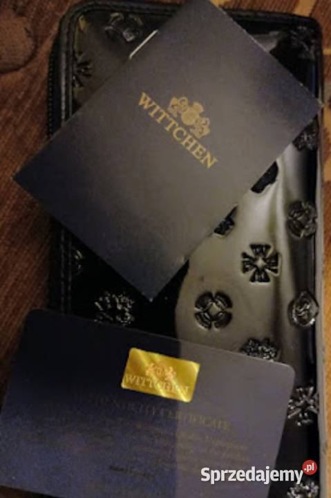 Portfel tloczony wittchen nowy czarny