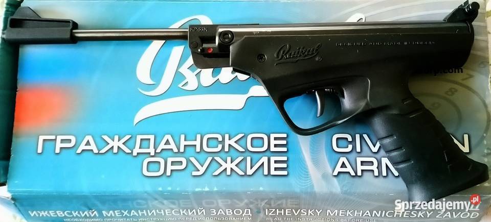 Pistolet wiatrówka BAIKAL MP53M śląskie Goleszów sprzedam