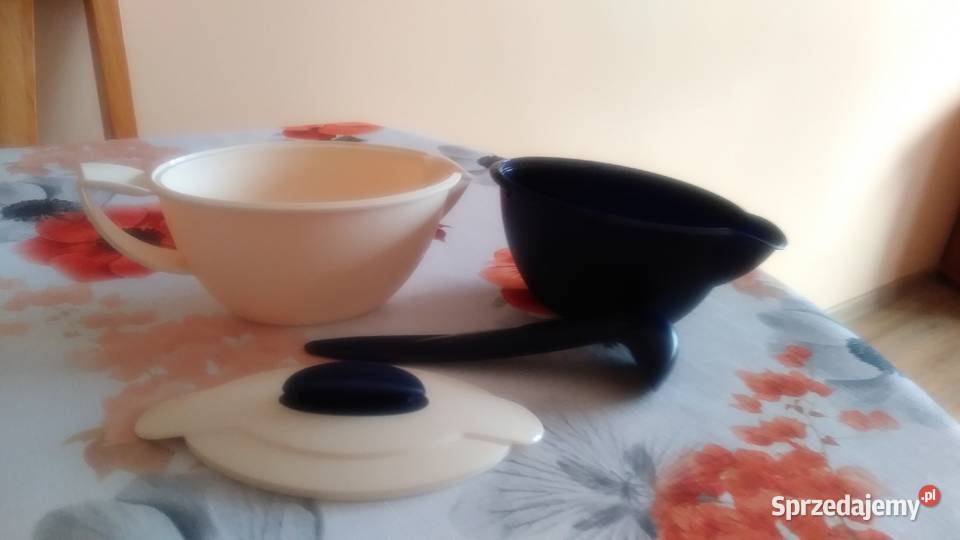 Tupperware Księżycowa Zastawa waza i sosjerka Wałbrzych