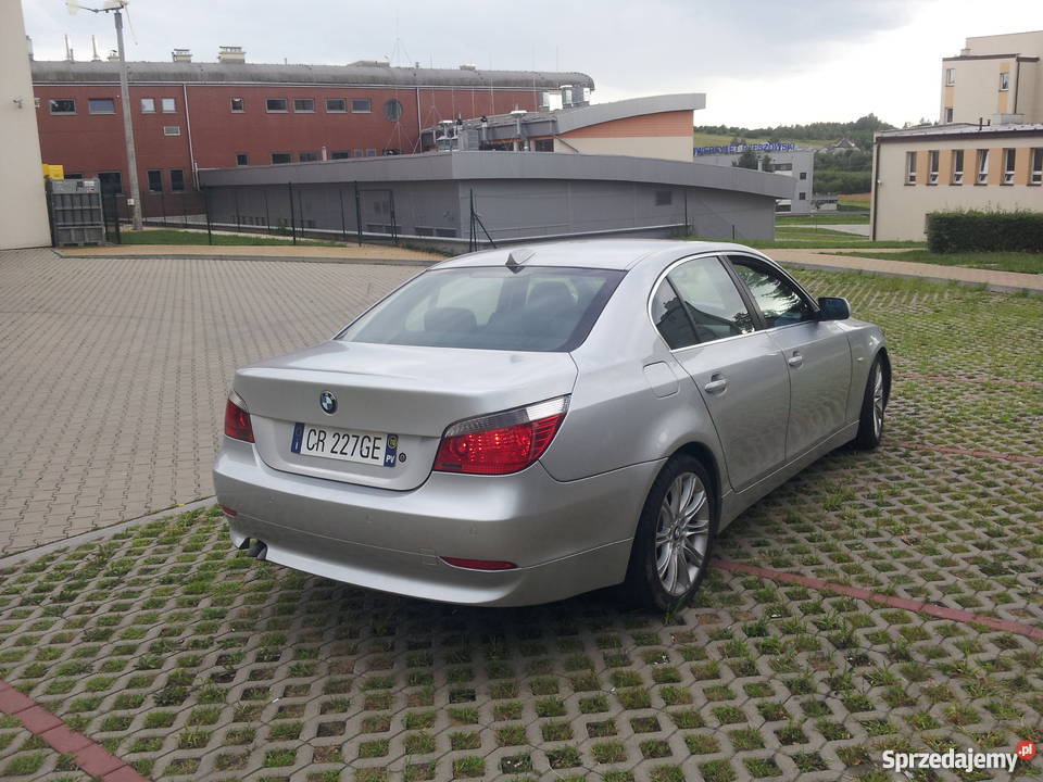 BMW 530D e60 ładny sprowadzony z Włoch MPakiet światła przeciwmgłowe Rzeszów sprzedam