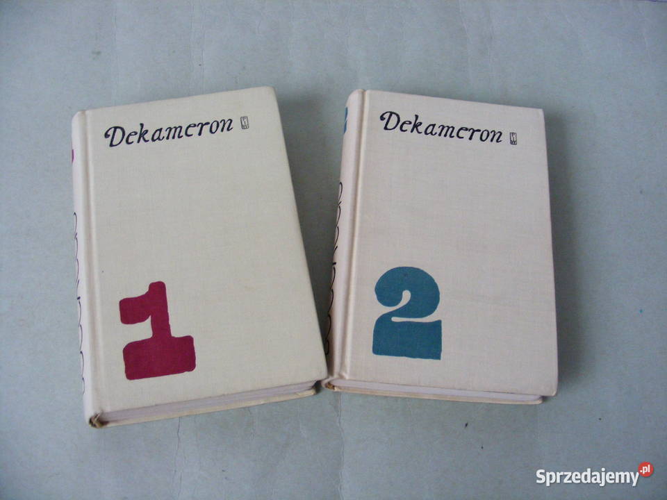 Dekameron Tom 1 2 komplet Boccaccio