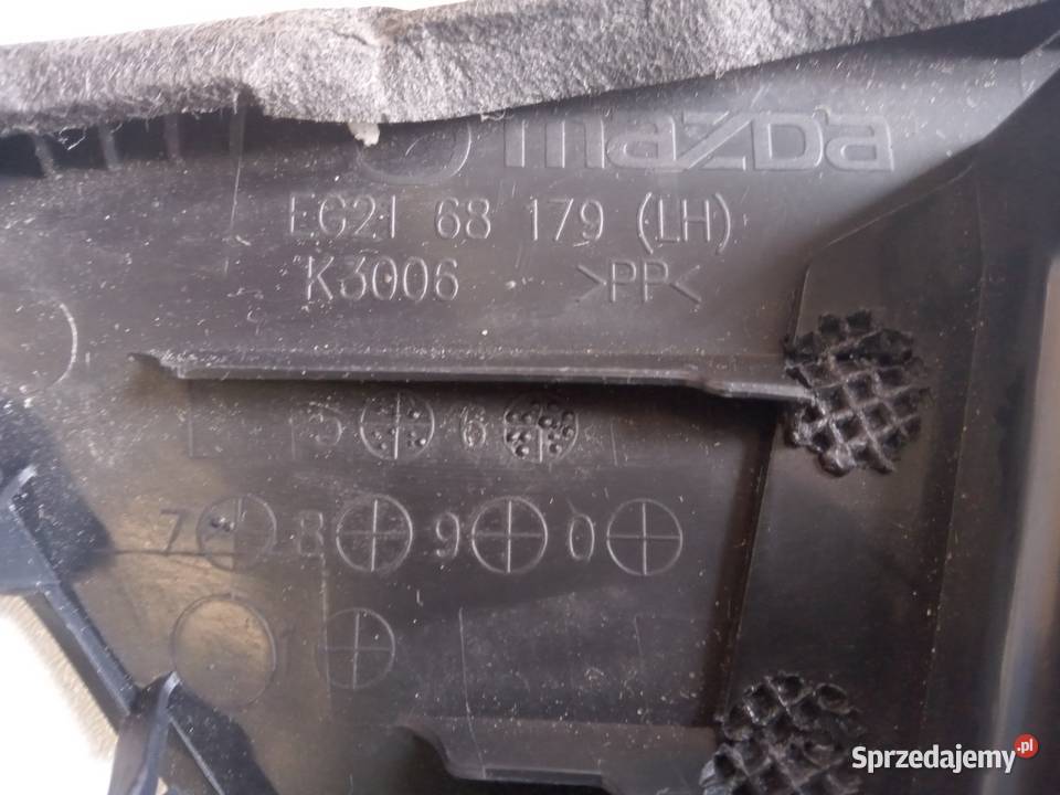 SŁUPEK PRZEDNI LEWY I PRAWY MAZDA CX7 22 D Nowy Tomyśl sprzedam