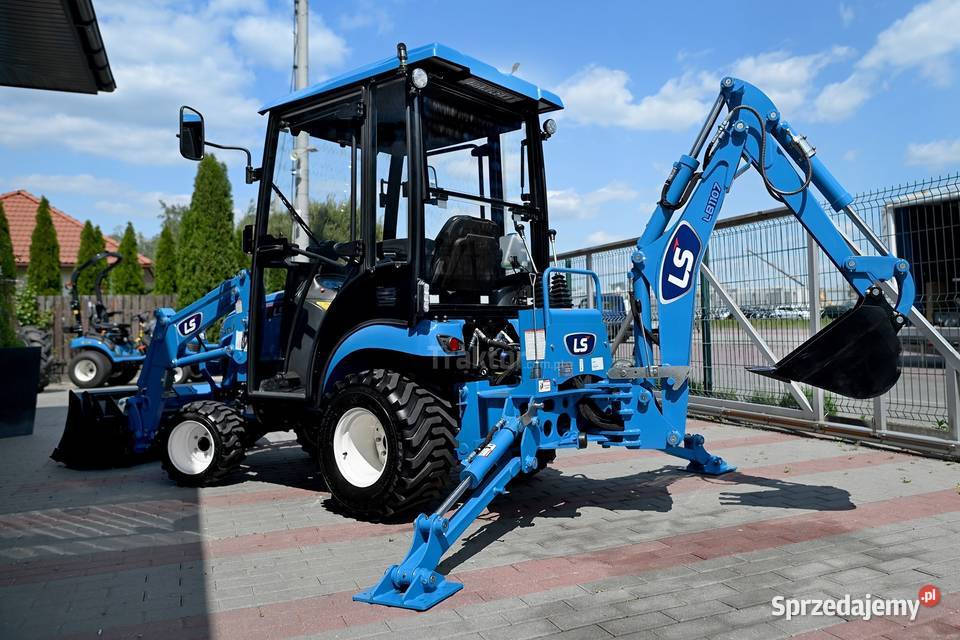 LS Tractor MT125 4x4 247 IND CAB koparka LB1107 Tajęcina