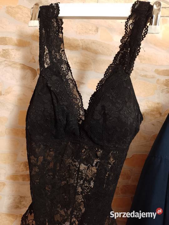 3638 SM Zmysłowe Body koronkowe z Londynu bluzka Rozmiar 36(S) Kraków