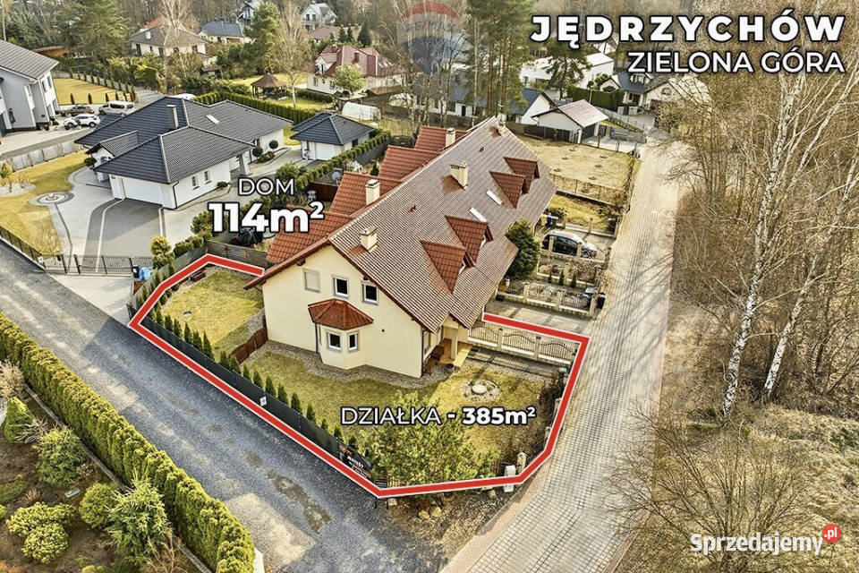 Do wynajęcia wygodny dom z ogrodem 114.8m2 Wynajem Zielona Góra