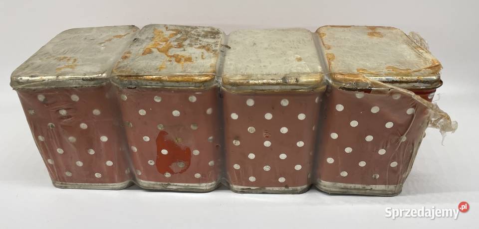 Zestaw 4 puszek CCCP fabrycznie zapakowane