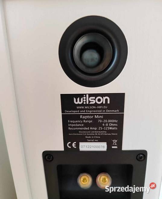 Kolumny podstawkowe Wilson Raptor Mini gwarancja Zielona Góra