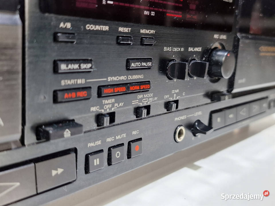 Magnetofon catette deck SONY TC WR 720 Międzychód