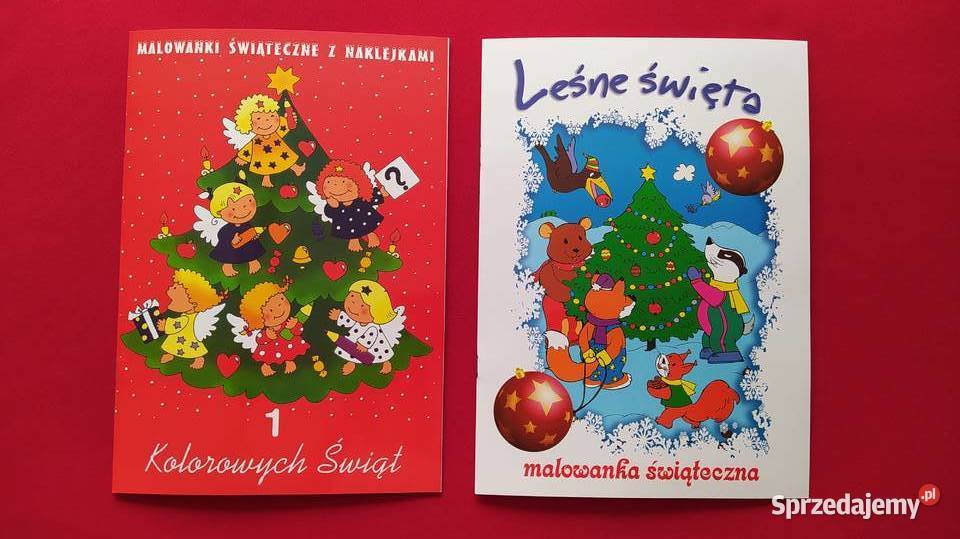 Malowanki kolorowanki z naklejkami NOWE Duża Olkusz