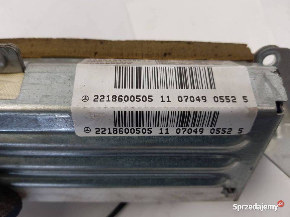 PODUSZKA AIRBAG A2218600505 S 320 Lipno sprzedam
