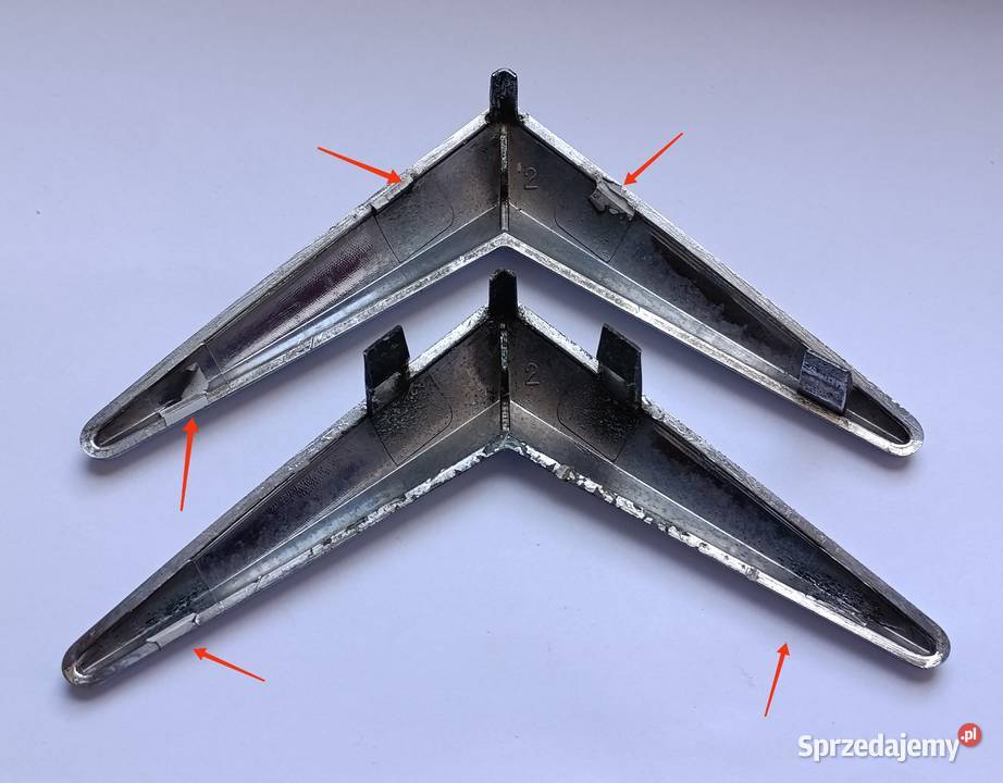 Emblemat znaczek grill Citroen C2 0305r Lipno