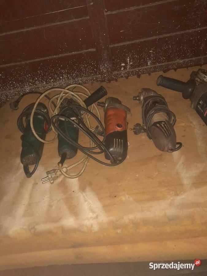 Szlifierki kontowe 125 mm Łowicz sprzedam