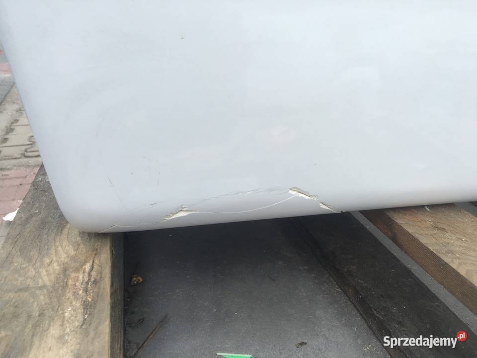 Umywalka wisząca outline biało czarna 90x48 Reguły