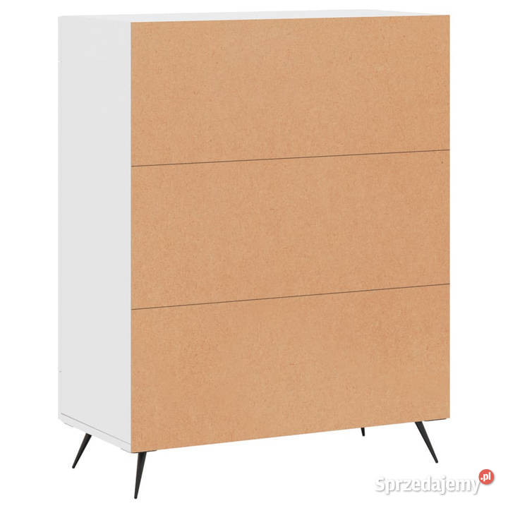 Szafka biała 695x34x90 materiał drewnopochodny