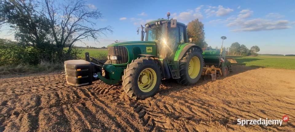 John Deere 6620 pneumatyka przedni tuz Power John Deere wielkopolskie Jastrowie sprzedam