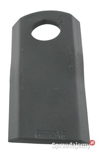 Nożyk kosiarki rotacyjnej lewy 116x48x4 mm otwór Kamionna