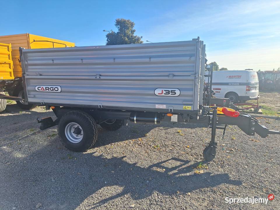 Przyczepa jednoosiowa rolnicza BBC Cargo J35 nieuszkodzony sprzedam
