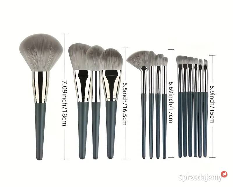 Zestaw Pędzli do Makijażu 14 Częściowy AS Pozostałe Płock