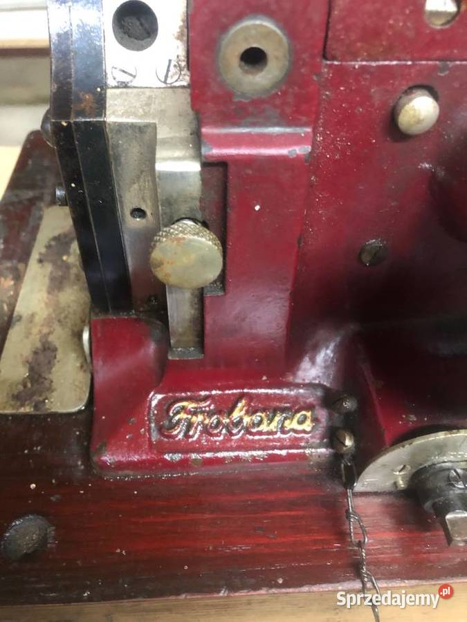 Frobana Gritzner dublerka zabytkowa maszyna Kalwaria Zebrzydowska