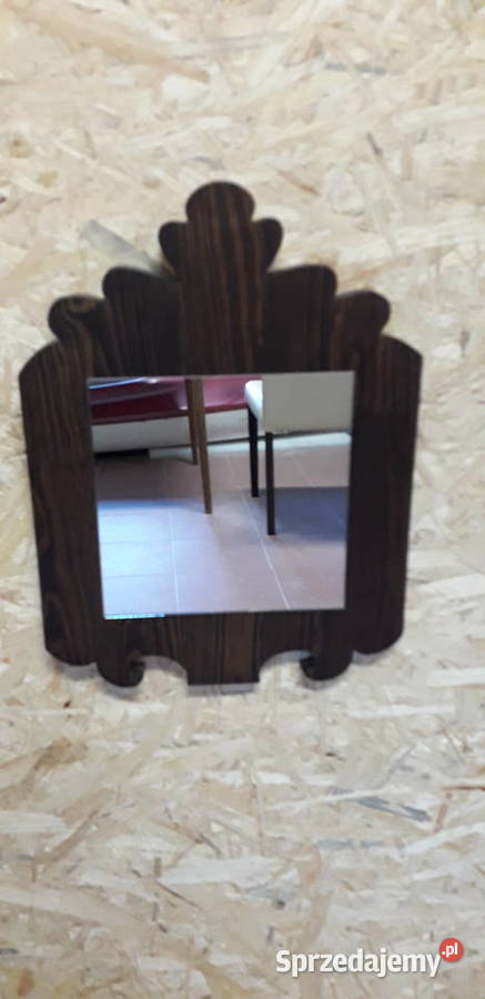 Lusterko na ozdobnej desce lubuskie Międzyrzecz