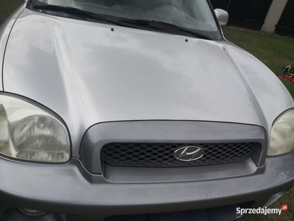 Hyundai santa fe maska części blacharskie Nowy Tomyśl sprzedam
