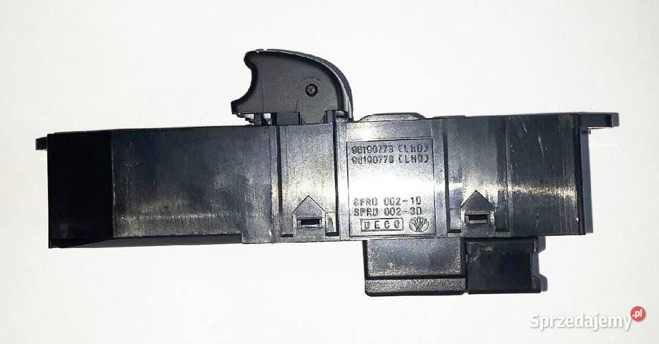 PRZEŁĄCZNIK PODNOSZENIA SZYB PRZEDNICH LEWY Szczecin