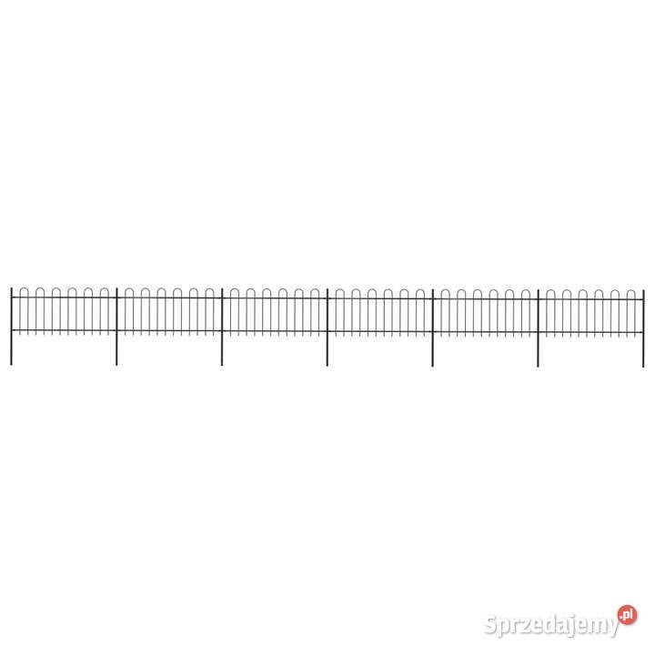 vidaXL Ogrodzenie ogrodowe z obręczą stal Warszawa sprzedam