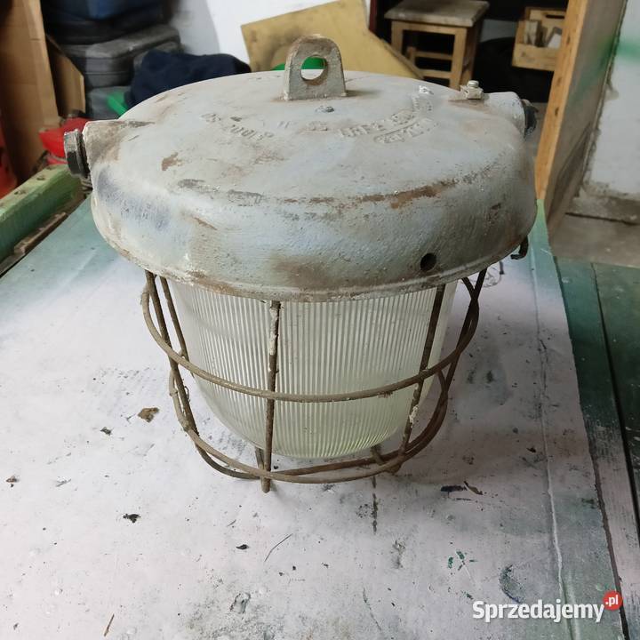 Lampa PRL loft polam Lampy wiszące sprzedam