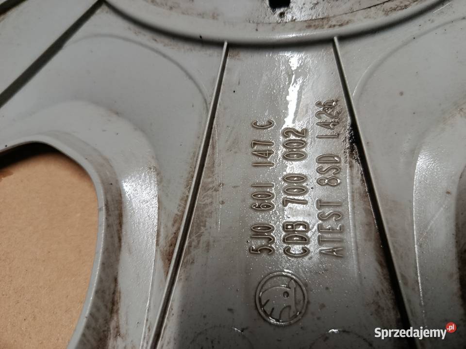 Kołpak Kołpaki Skoda R15 5J0601147C Olchowa