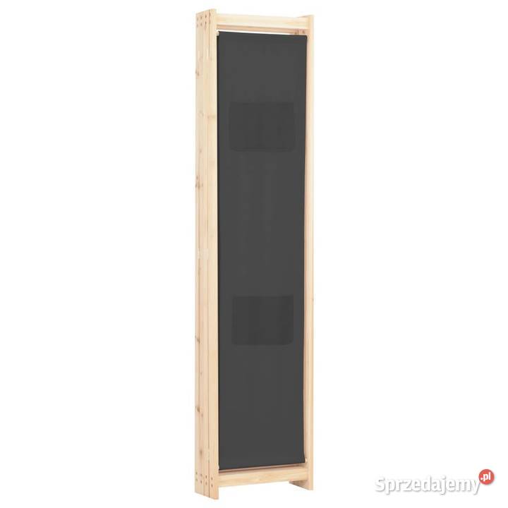 vidaXL Parawan 4panelowy szary 160x170x4 Warszawa