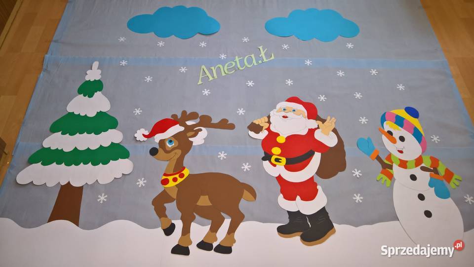 Dekoracje na święta Bożego Narodzenia z brystolu