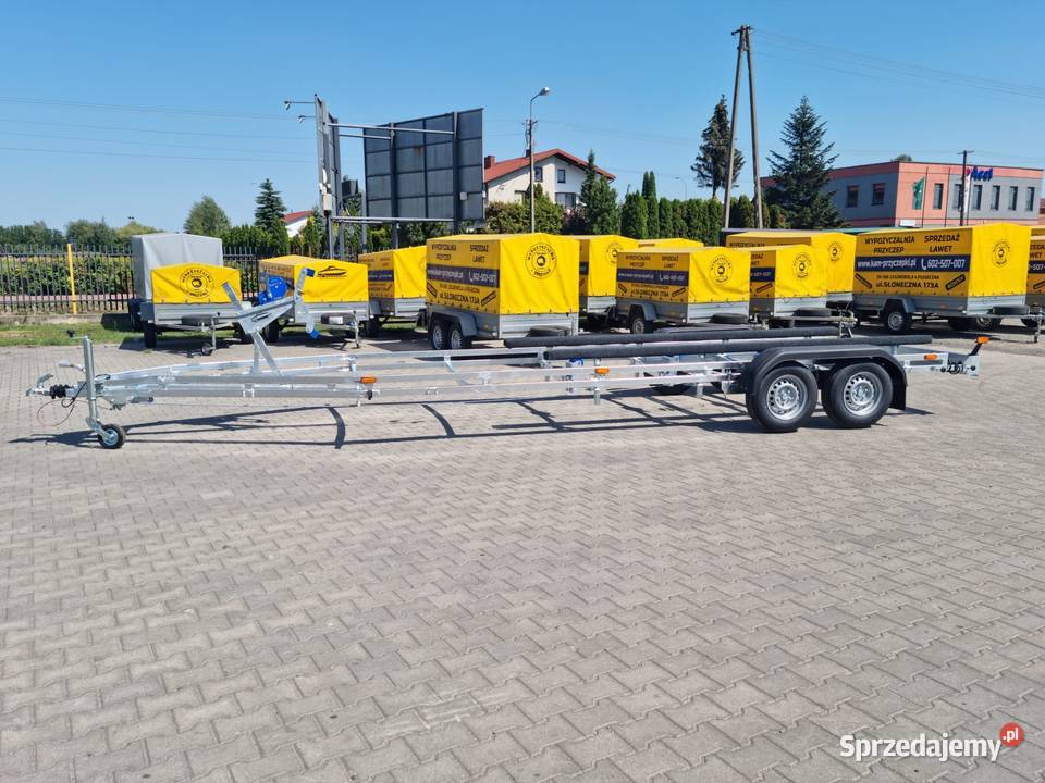 Przyczepa ciężarowa do łódki nowa Podłodziowa Lesznowola