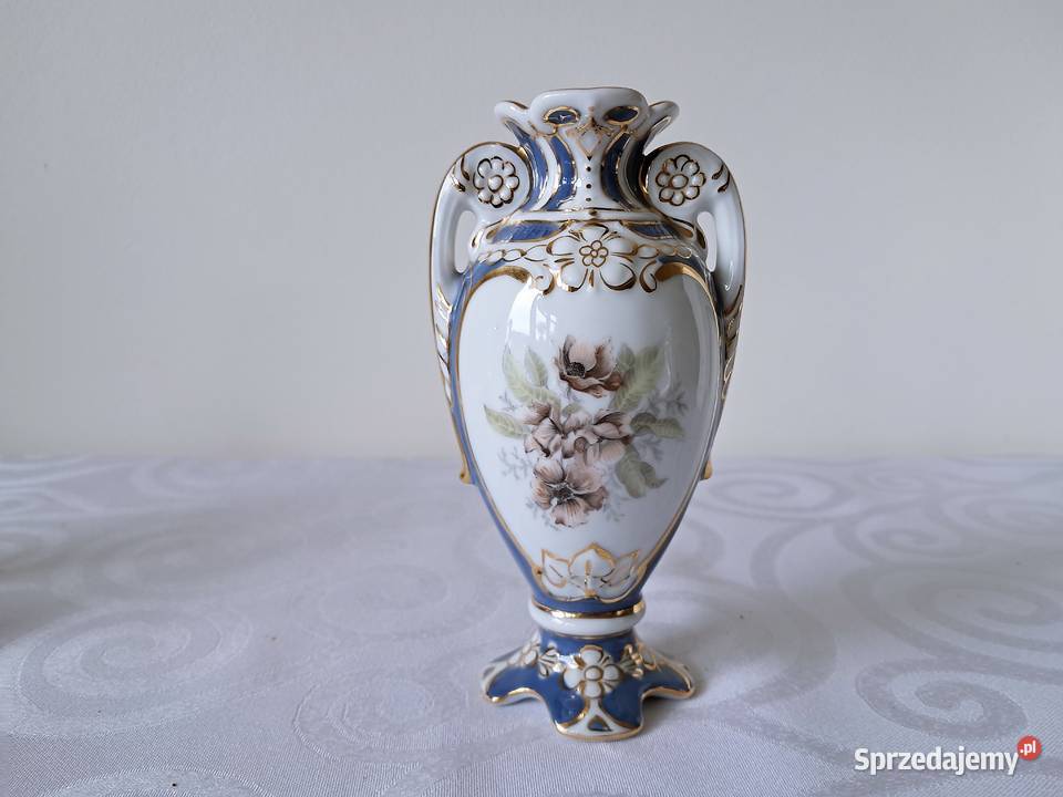 Porcelanowy wazonikamfora Royal dux Bohemia lubuskie Strzelce Krajeńskie