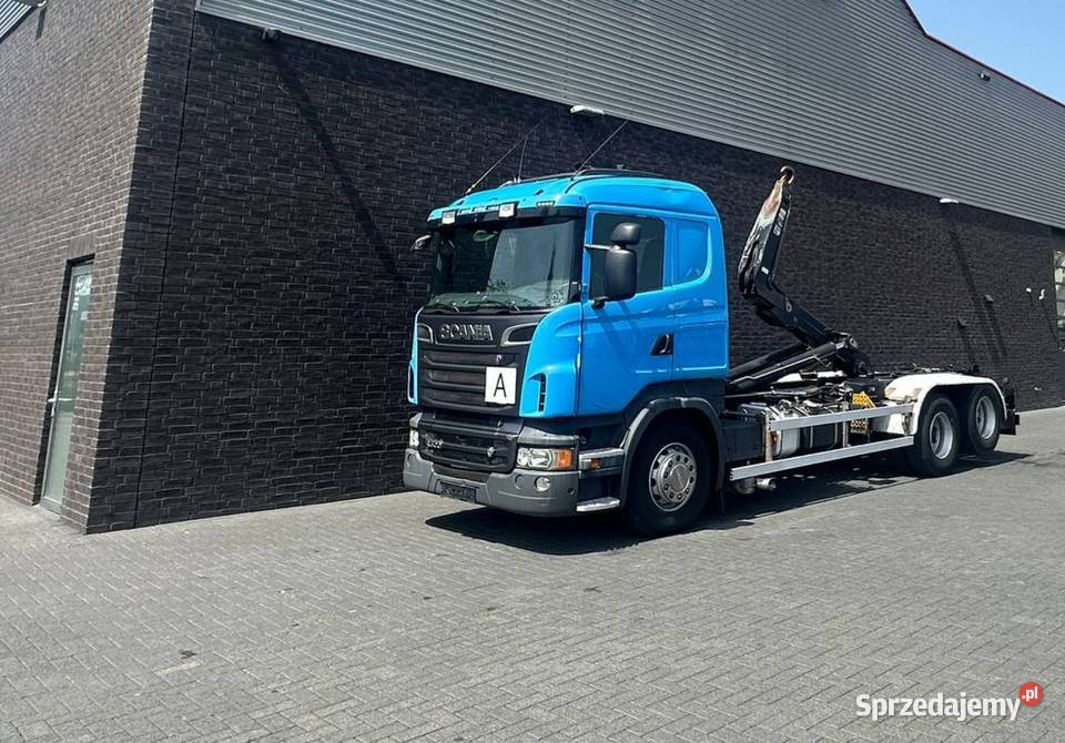 Hakowiec Eur 6 Scania R 500 56855km Warszawa