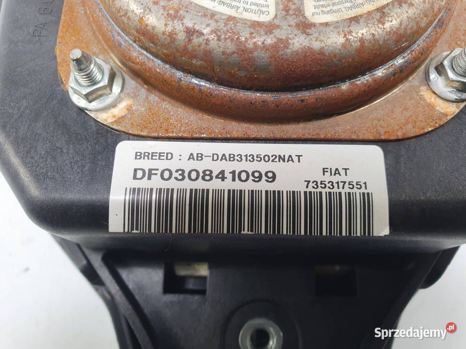 PODUSZKA AIRBAG FIAT STILO 735317551 osobowe Pozostałe Lipno