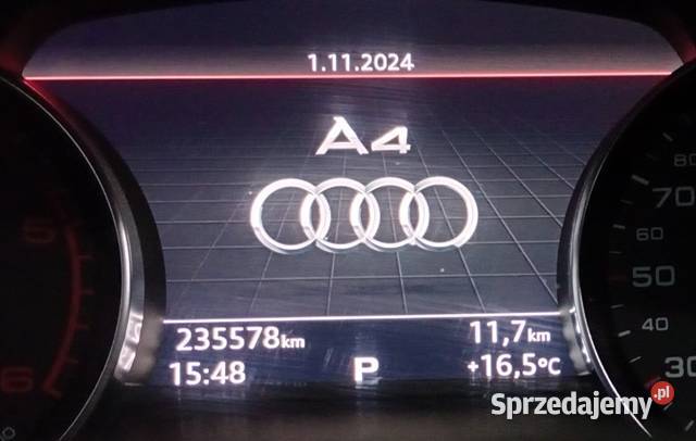 Audi A4 20 TDI śliczne bezwypadkowe black Bielsko-Biała