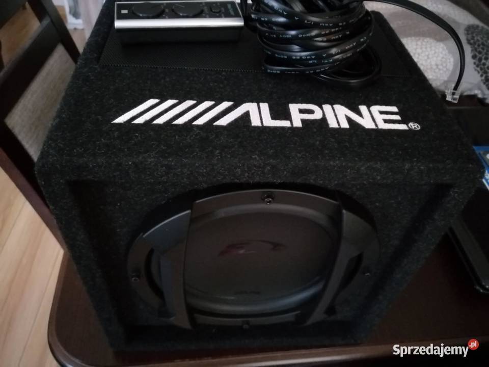 Subwoofer aktywny ALPINE SWE815 Opole Lubelskie