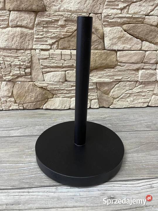Stojak drewniany na ręcznik kuchenny czarny mat Dębica sprzedam