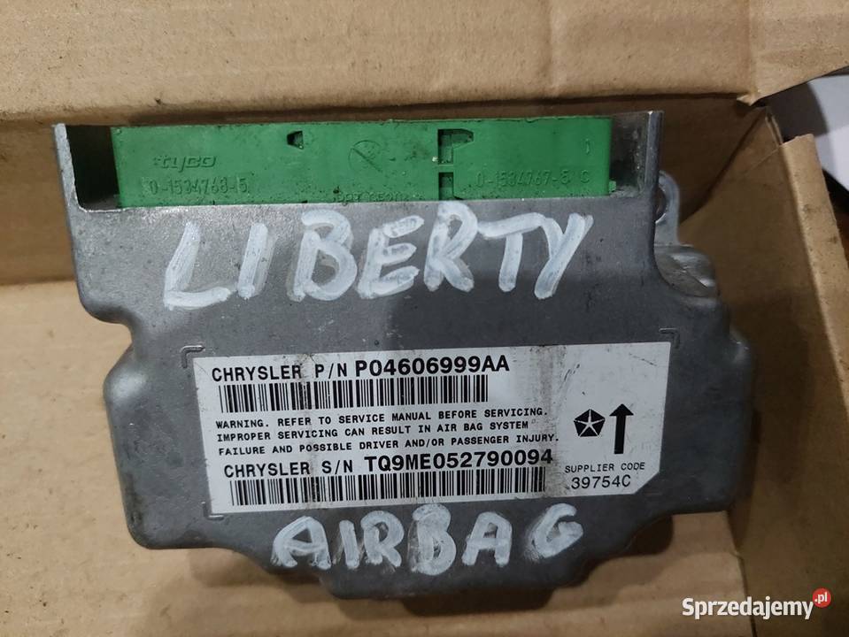 JEEP moduł sensor airbag P04606999AA osobowe Kielce