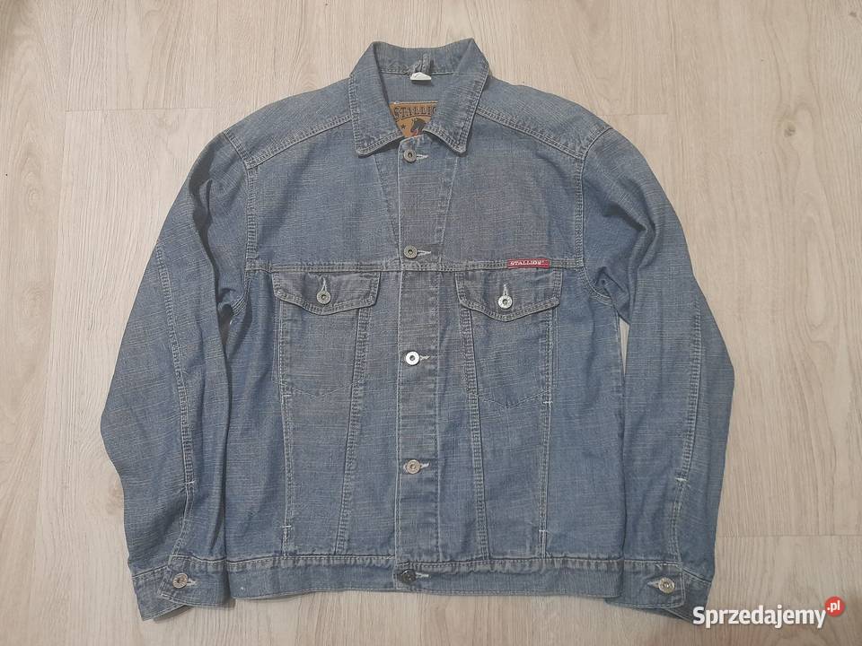 Kurtka jeansowa z długim rękawem Stallion karpie różowy Odzież codzienna Chynowo