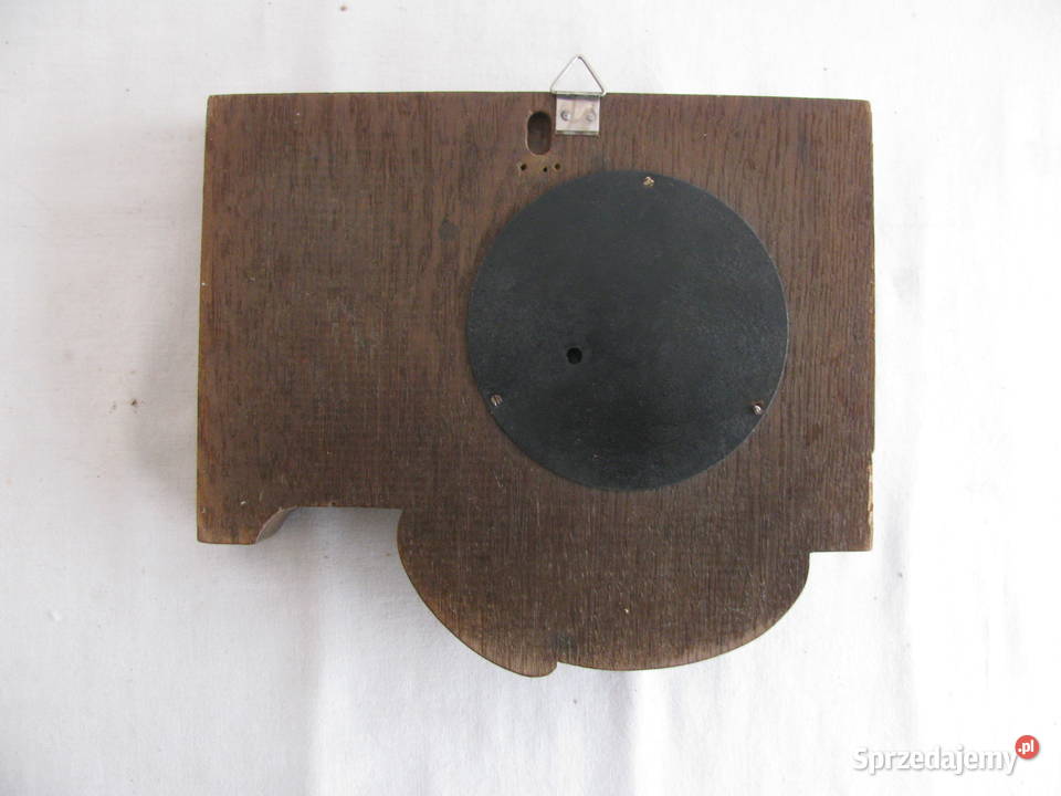 ładny barometr ciemny dąb brązowy Szczecinek