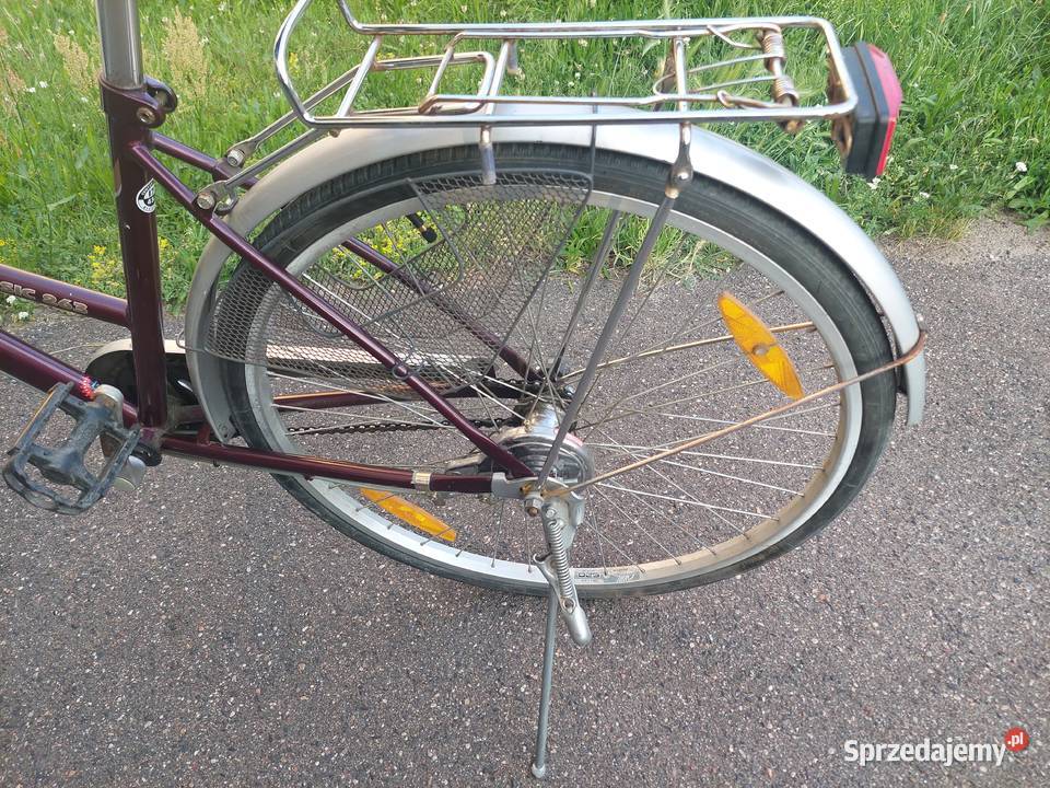 Rower miejski damka Merida 3 biegi koszyk ładny wielkopolskie