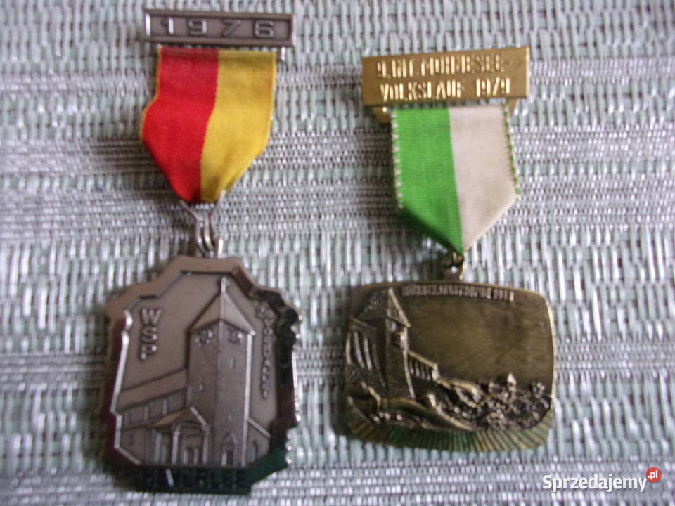 2 Stare medale miast HEVERLEE 1976r Mhnesee z sprzedam