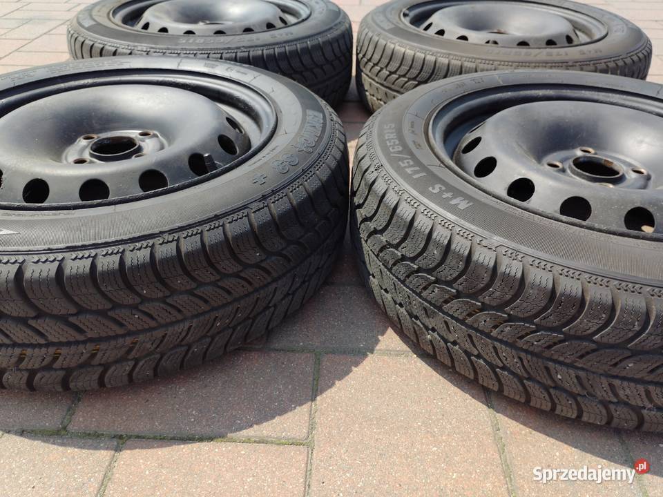 Koła stalowe zimowe 4x100 17565 R15 ET43 Fiat