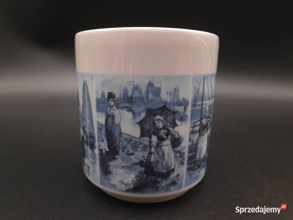 Kubek w stylu Otagiri z motywem holenderskim Porcelana i szkło Raszków