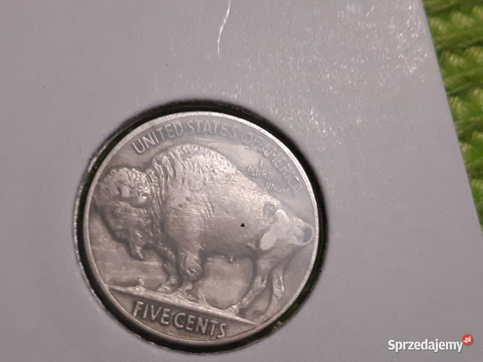 moneta USA 5 centów z 1917r Łomża sprzedam
