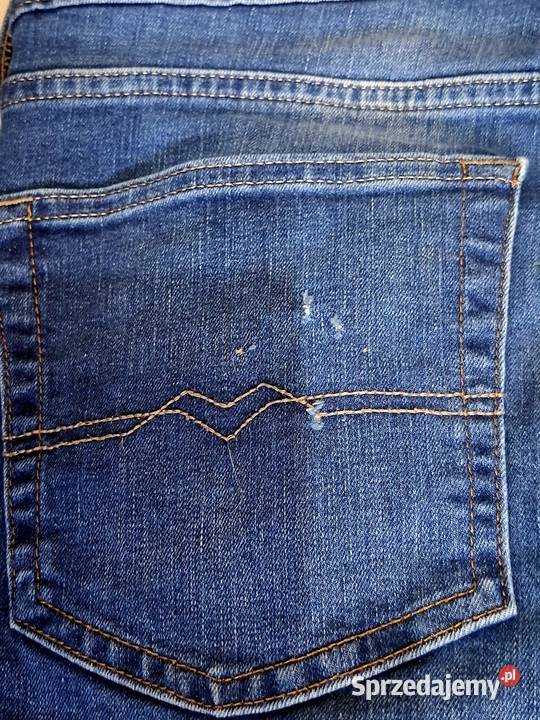 Jeansy 33 Big Star tapered granatowe długie Kraków