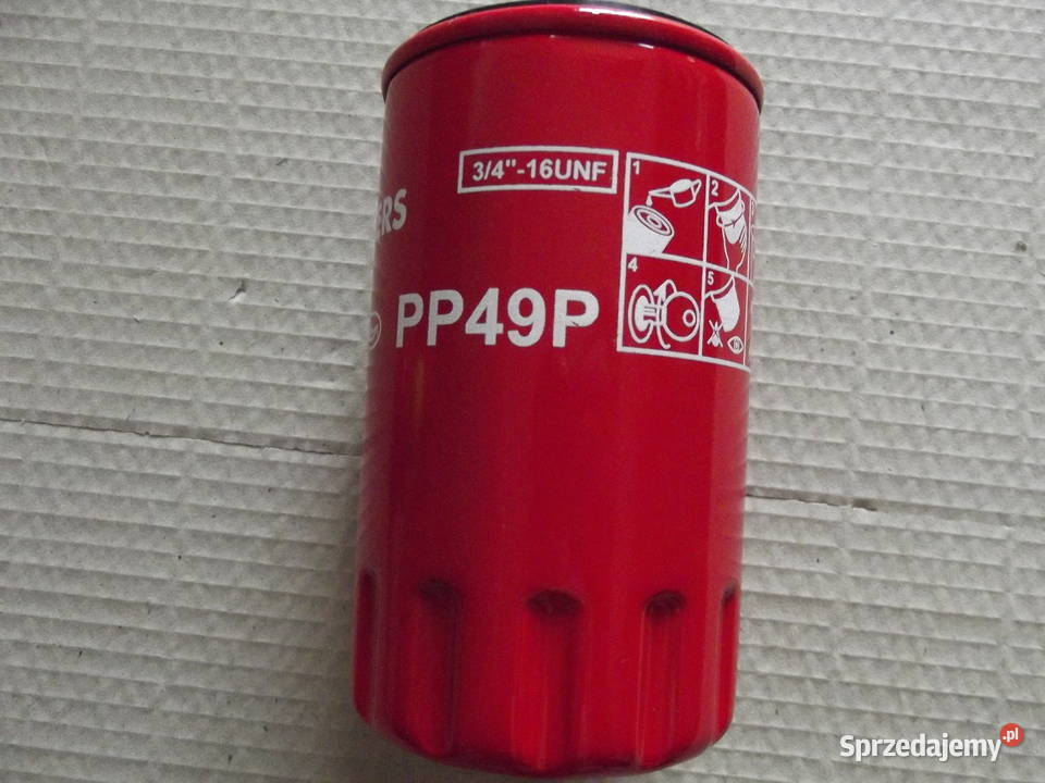 Filtr oleju PP49P ciągników do Ursus MF3 C3603P lubelskie
